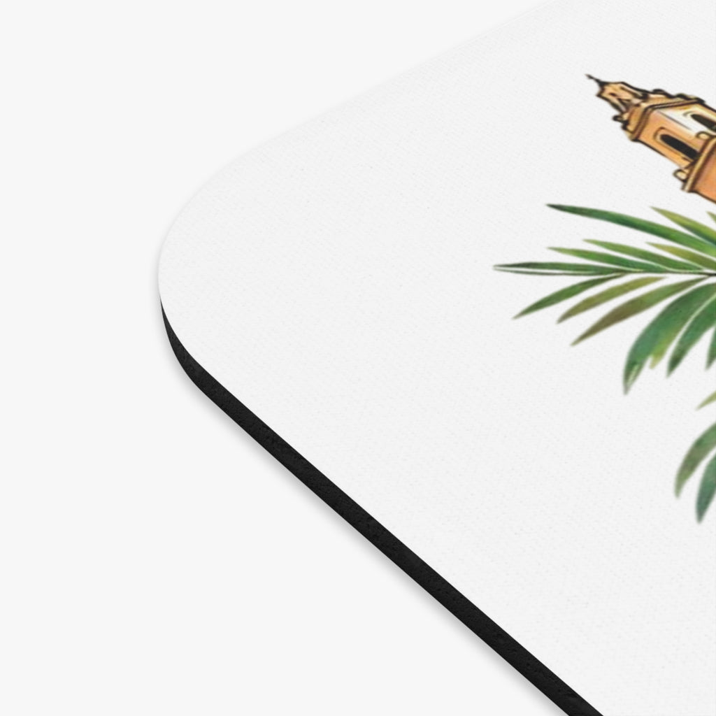 Hello, Friends! Mérida Yucatán Mouse Pad — Tropical Vacation Desk Mat