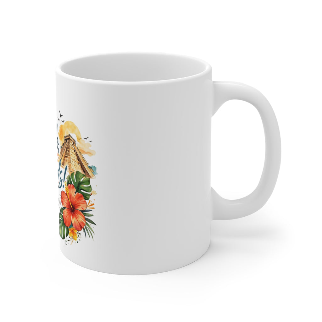 Hello, Friends! Mérida Yucatán 11oz Travel Coffee Mug