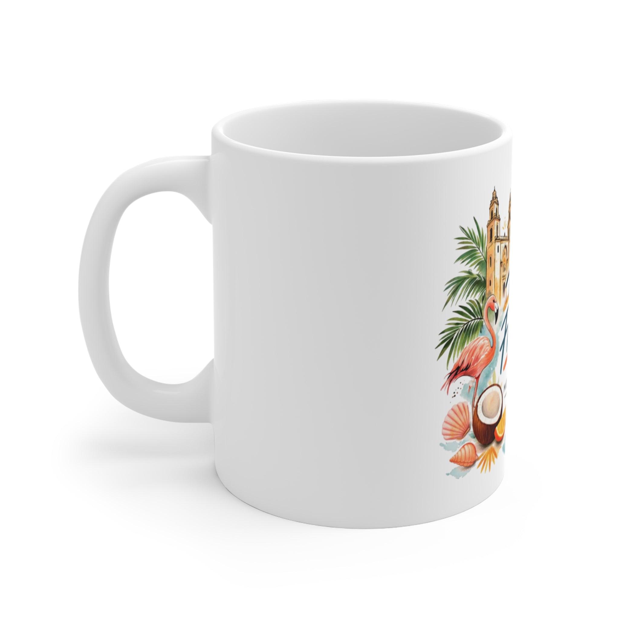 Hello, Friends! Mérida Yucatán 11oz Travel Coffee Mug