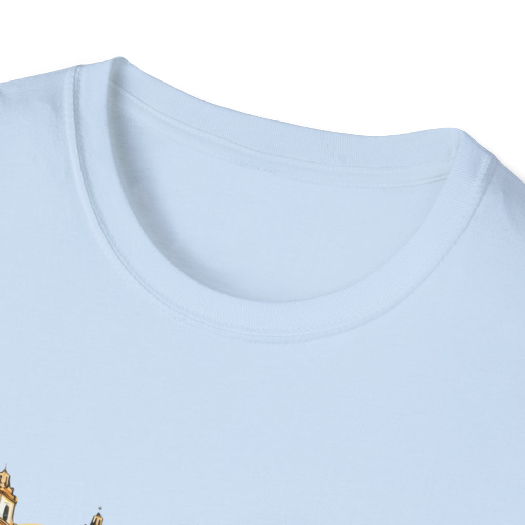 Hello Friends Tropical T-Shirt — Vacation Beach Guitar Graphic Tee