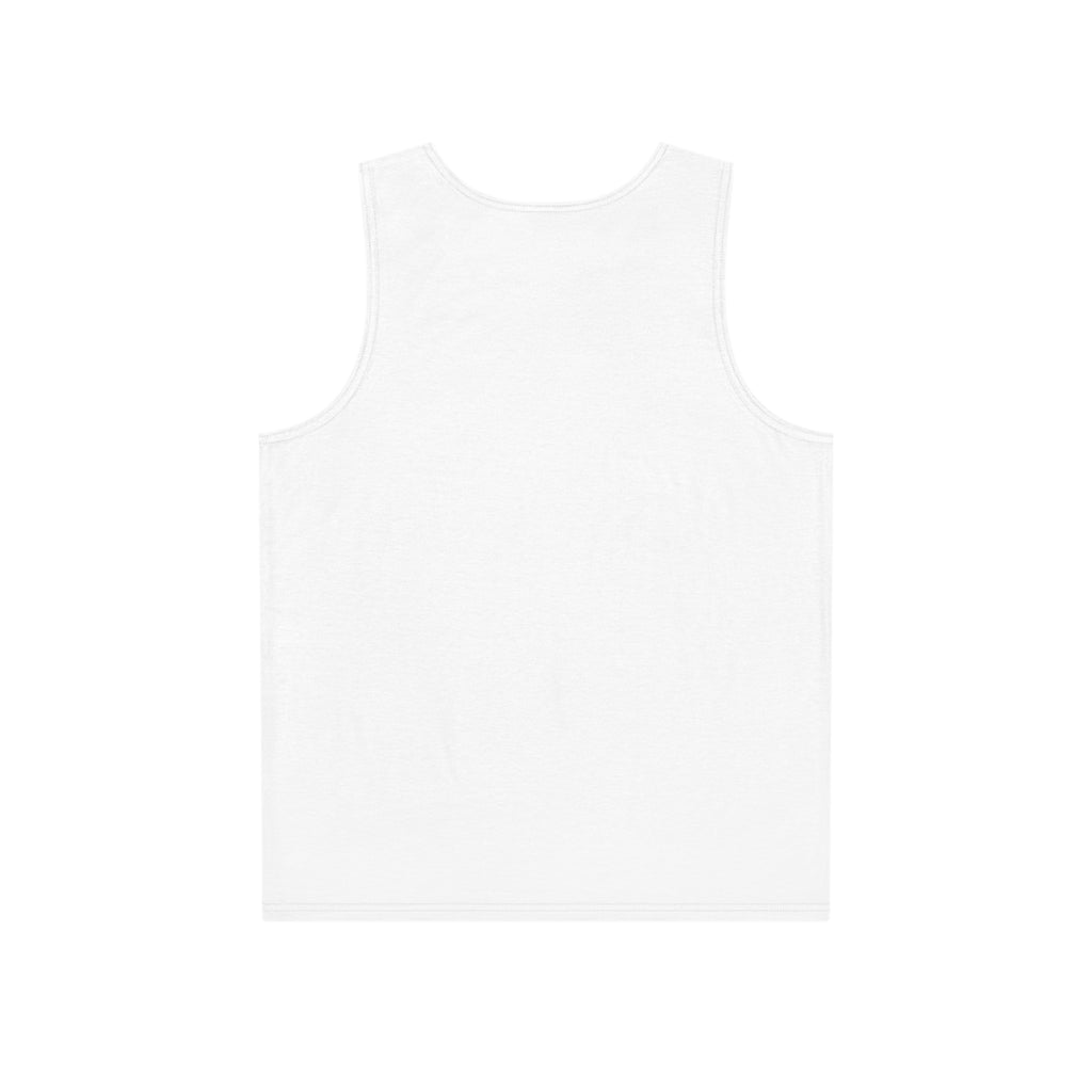 Men's Tank Top — Retro 'No Worries' Graphic All-Over Print